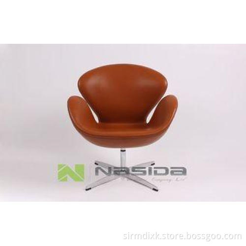 Elegant Living Room Lounge Chairs , Molded Fiberglass Shell